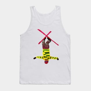 Freestyle skier Tank Top